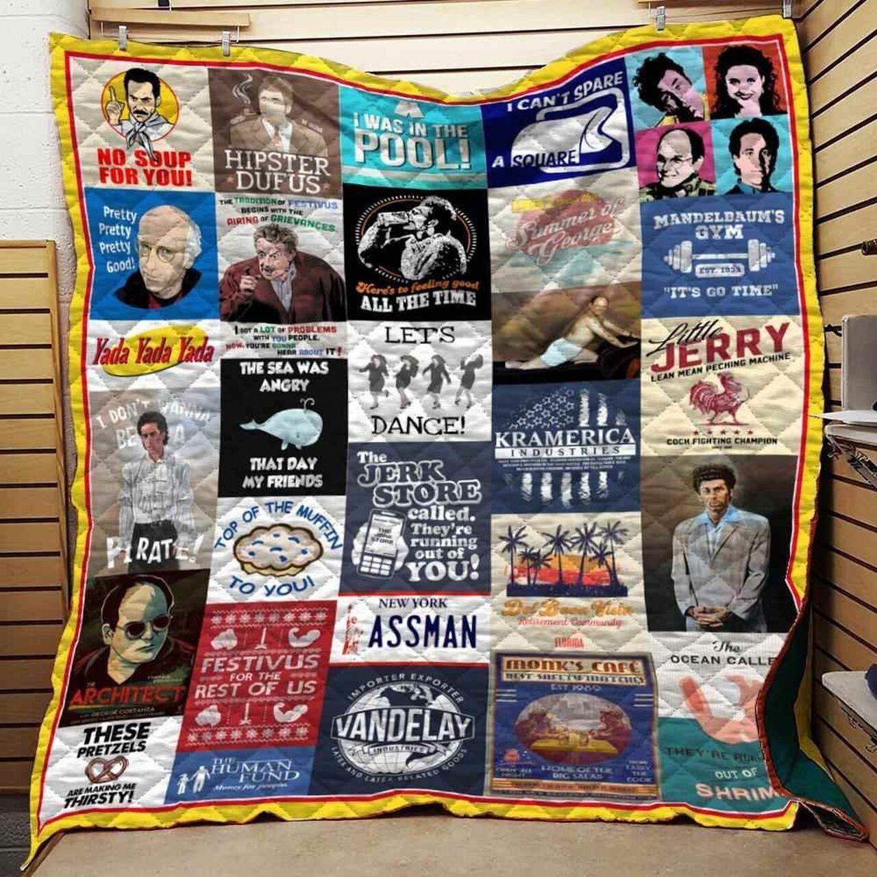 Seinfeld Qu Collage Blanket Th10072019 Quilt