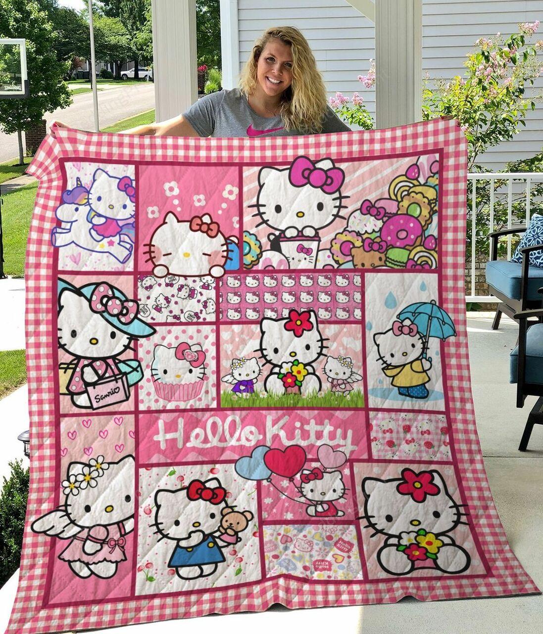 Hello Kitty Quilt Blanket Gift I For L Hello Kitty