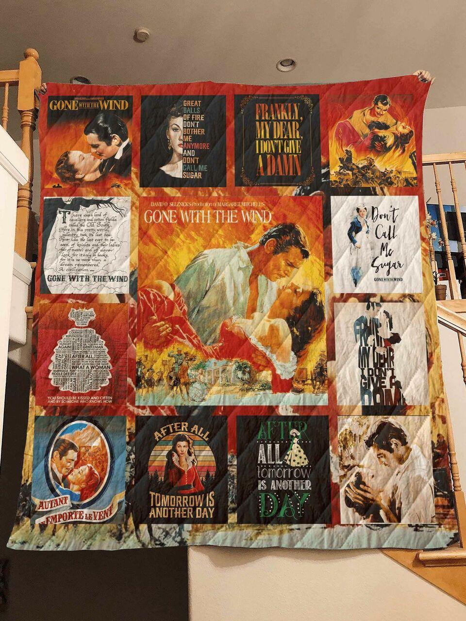 Gone With The Wind Blanket Th0607 Quilt