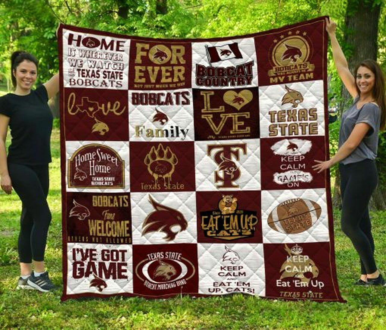Ncaa T State Bob Quilt Blanket #1487