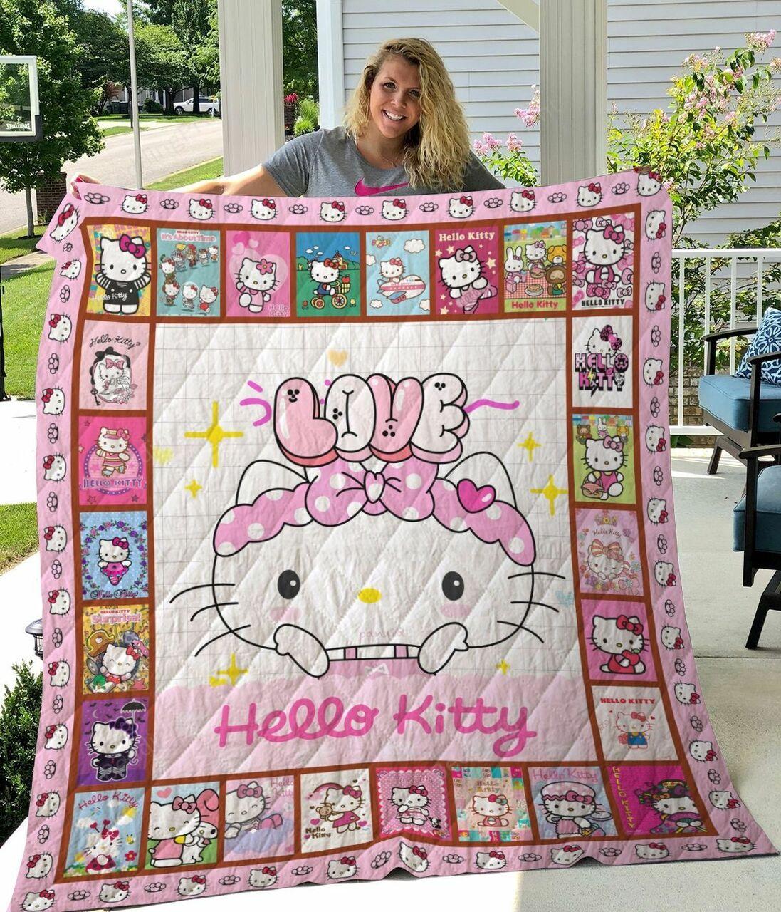 Hello Kitty Quilt Blanket G Birthday C Hello Kitty Pinky Kitty