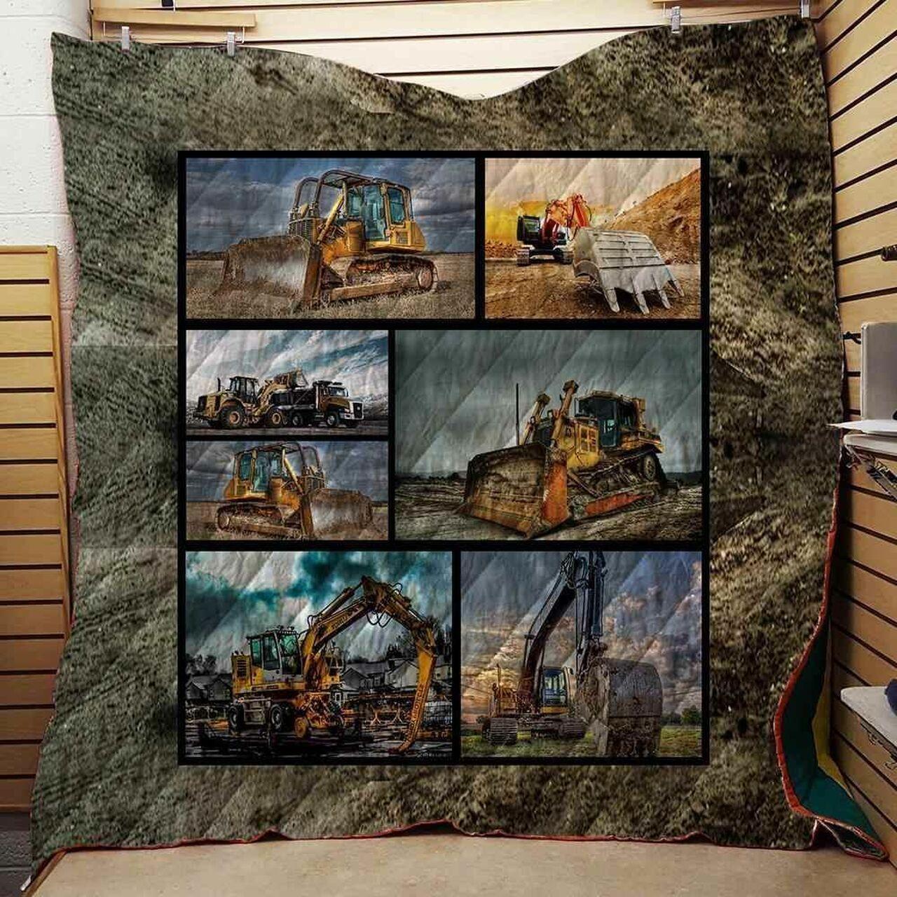 Heavy Equipment Operator Blanket Th1707 Quilt