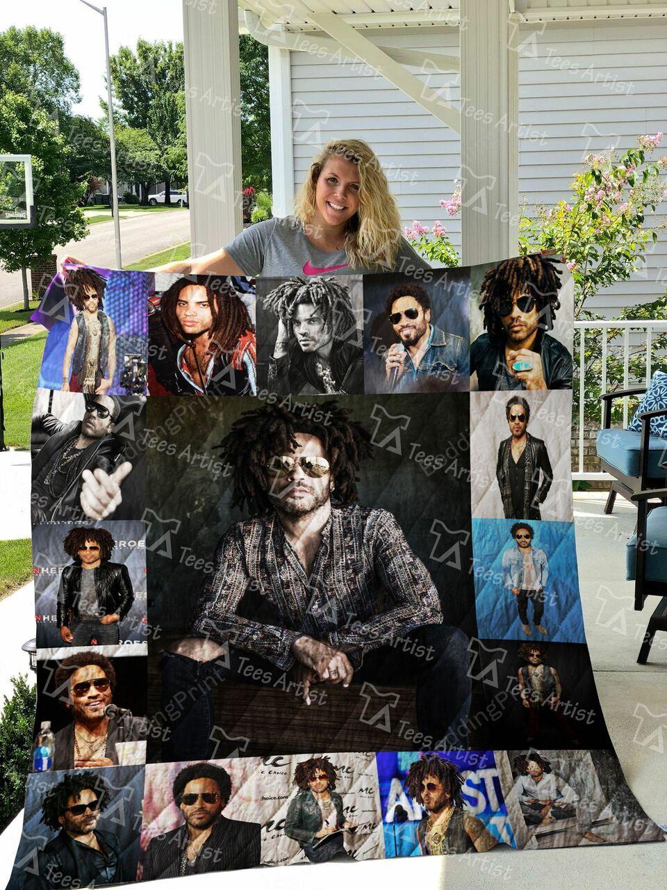 Lenny Kravitz Quilt Blanket 01260