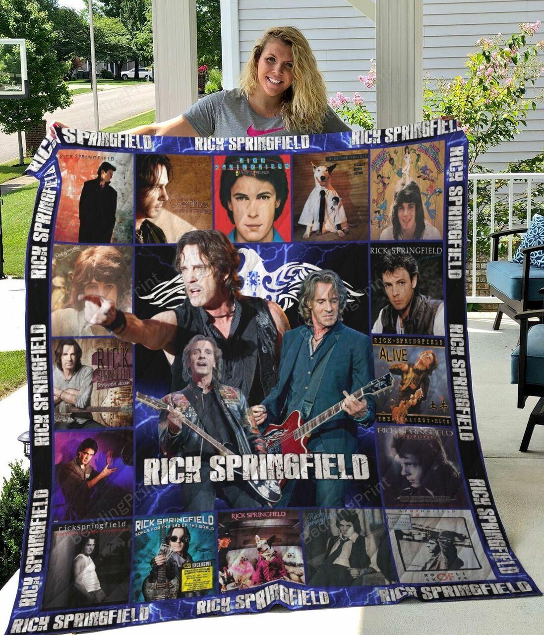 Ripringfield Quilt Blanket For Birthday C Ripringfield