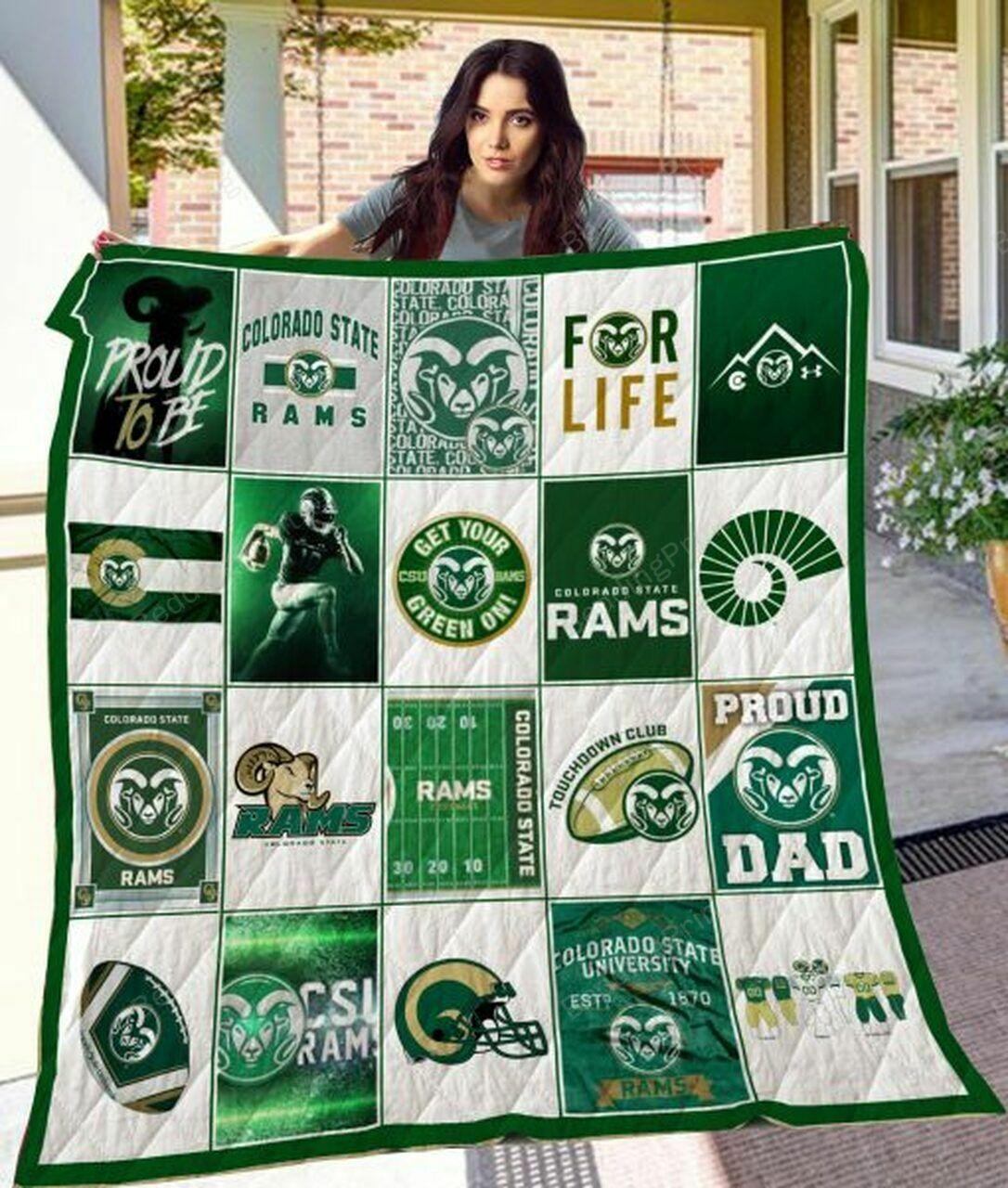 Ncaa Coloratate Quilt Blanket #1411