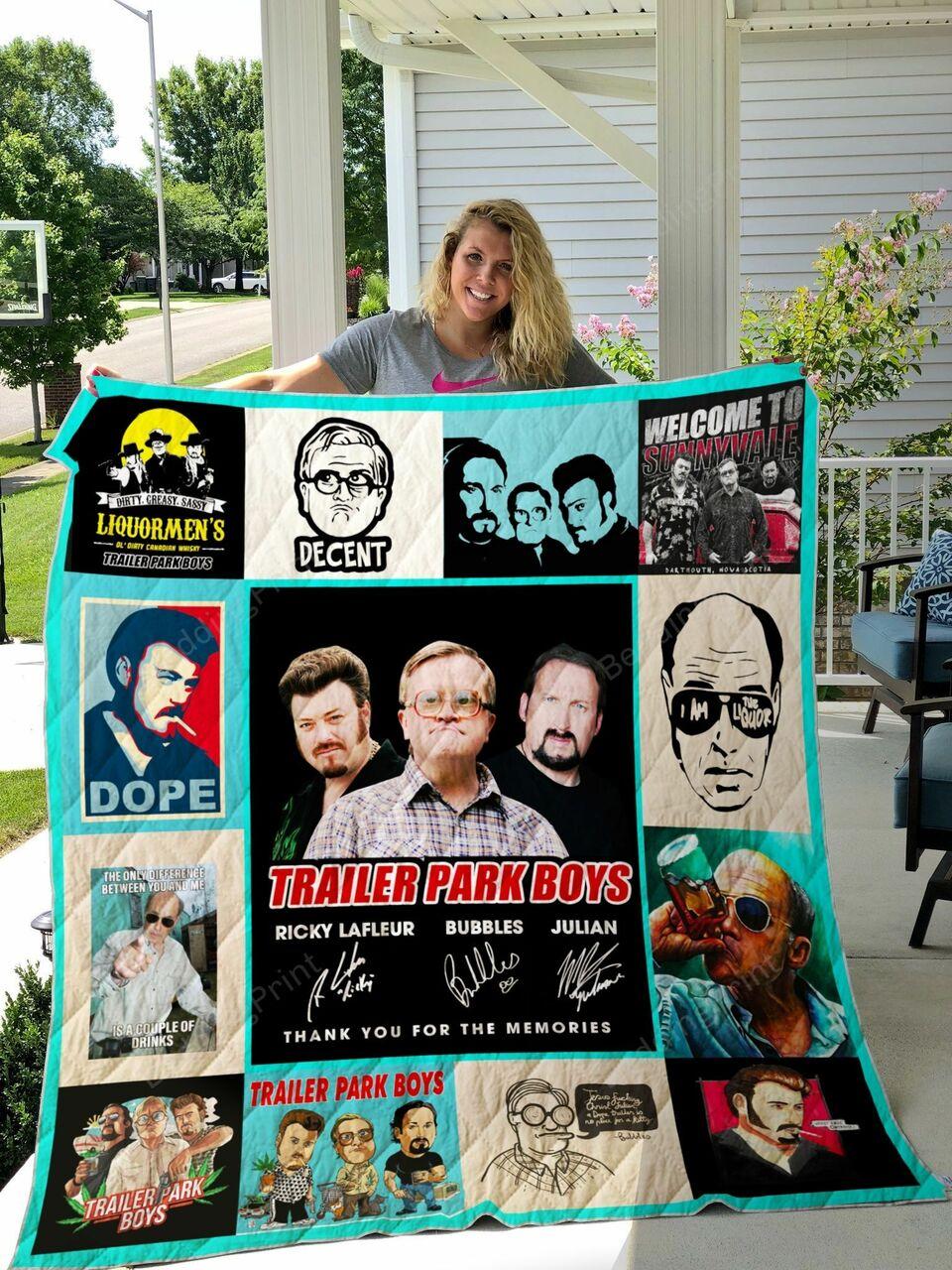 Trailer Park Quilt Blanket Gift I For L Trailer Park