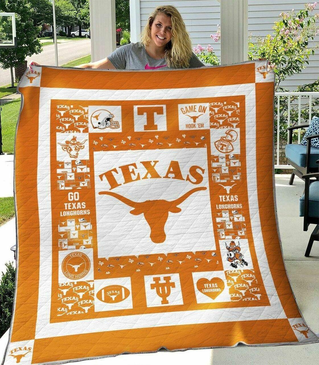 Ncaa T Longh Quilt Blanket #375