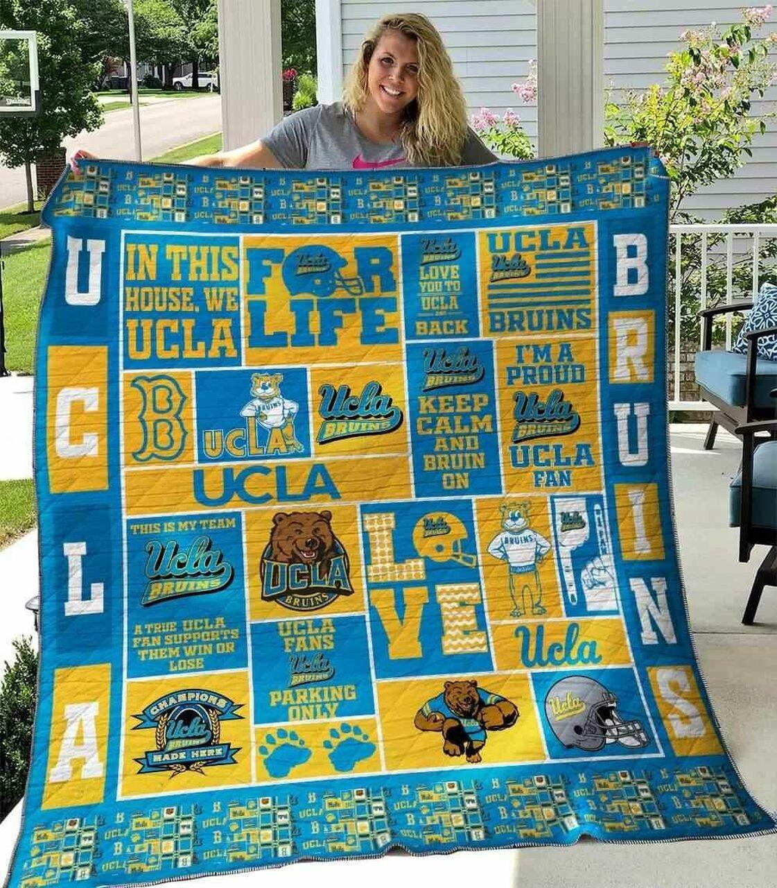 Ucla Br Blanket Th1607 Quilt