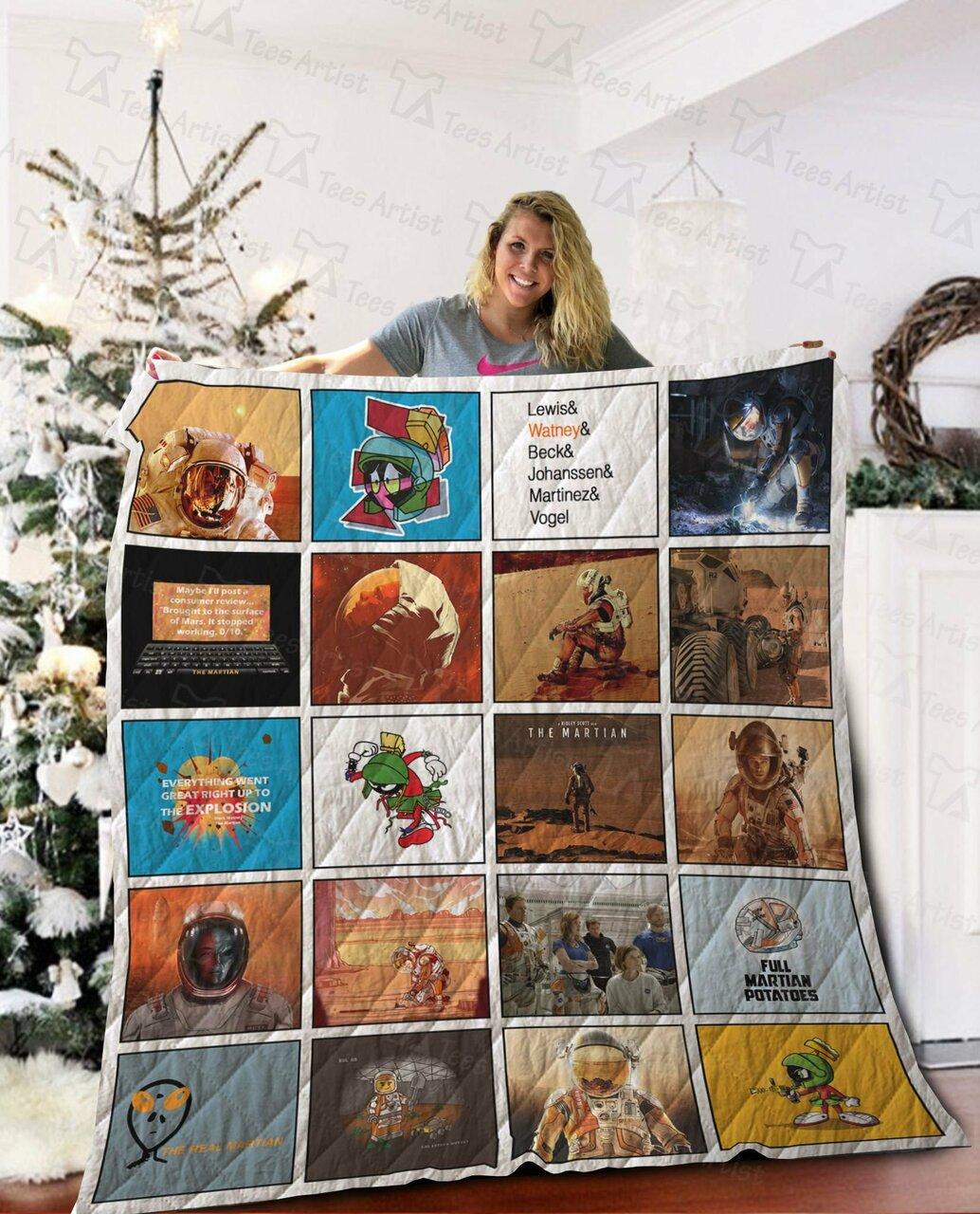 The Martian Quilt Blanket