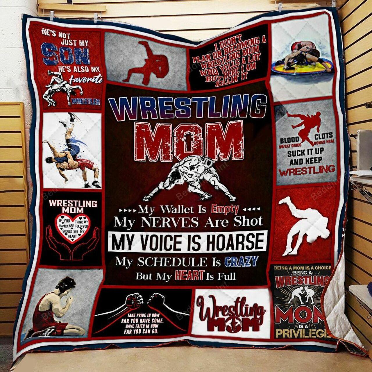 tling Mom My Voic He Quilt Blanket Greattomized G For Birthday C Thgiving Mot Day