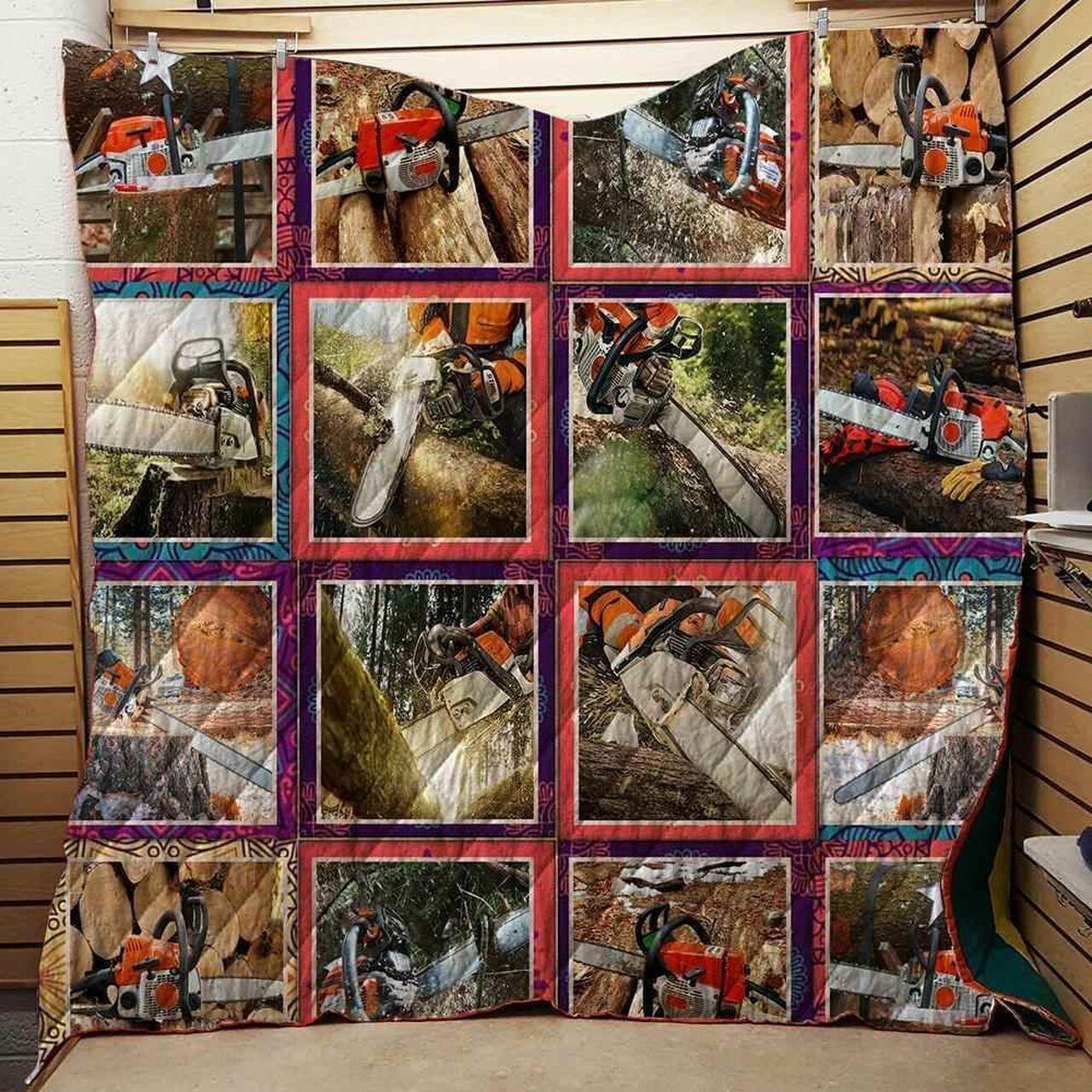 Chawt Fri Of Logger Blanket Th1707 Quilt