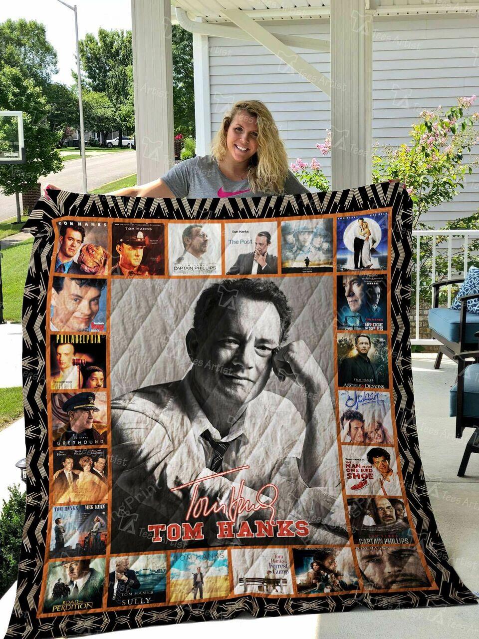 Tom H Quilt Blanket