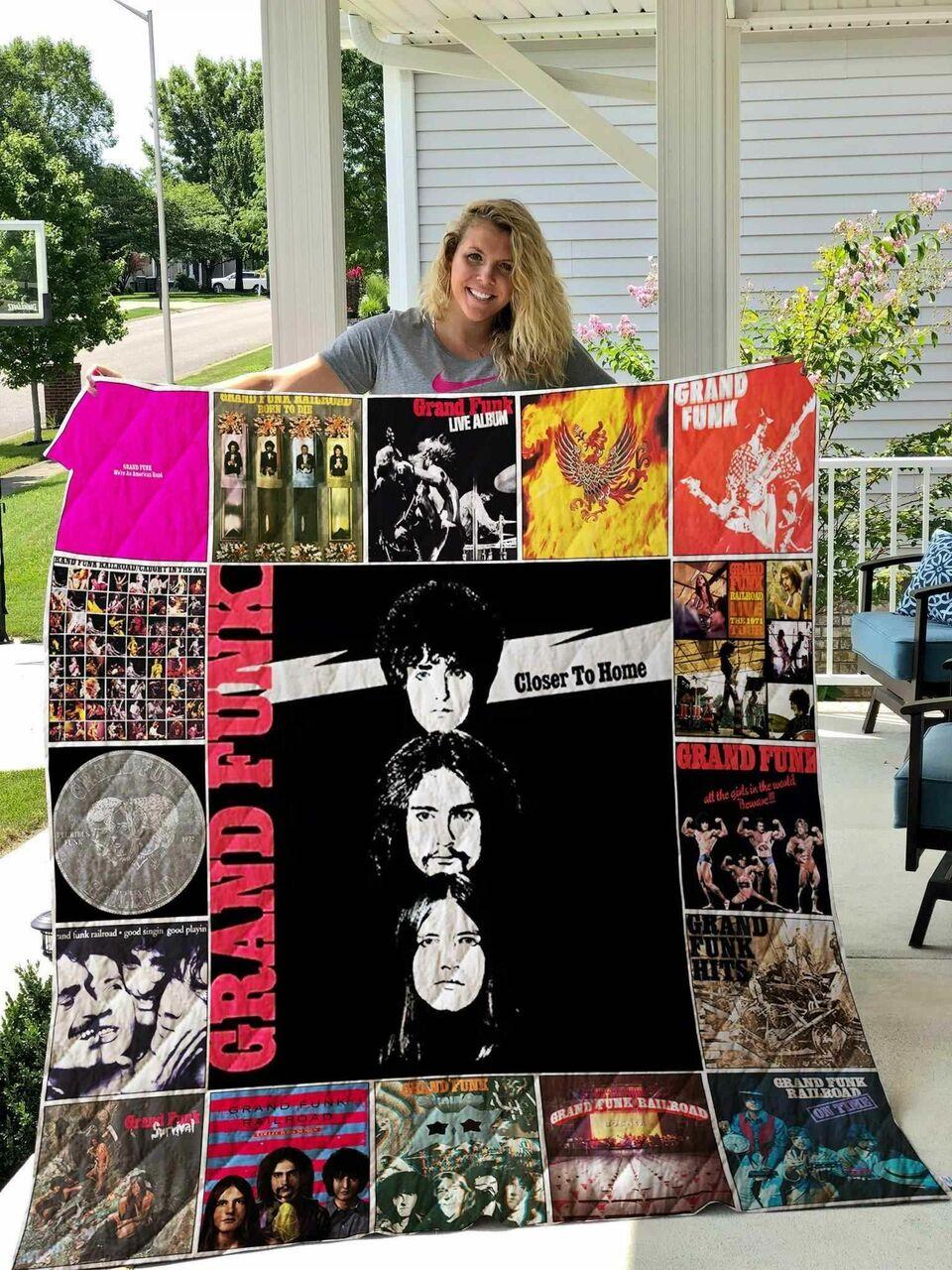 Grand Funk Railroad Blanket Th1709 Quilt