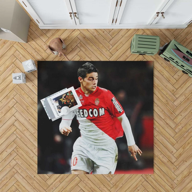James Rodriguez Professional Football Soccer Player Rug