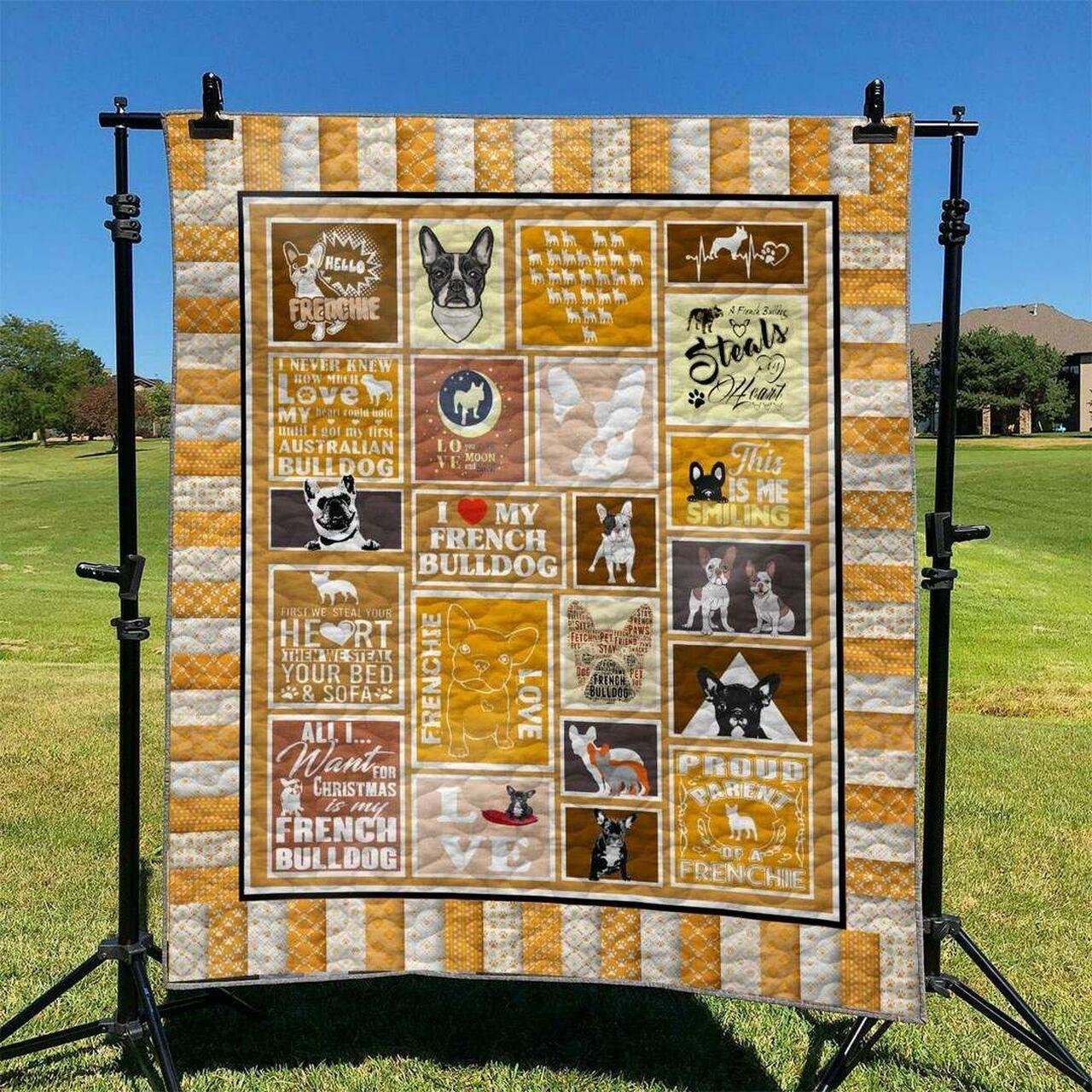 Frenchie Td2809552 Quilt Blanket