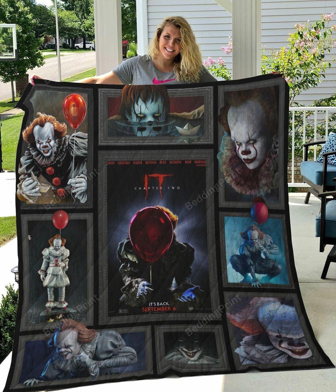Halloween It Penne Chapter Two Quilt Blanket Gift For The It