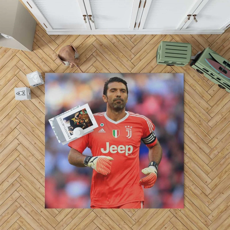 Gianluigi Buffon Strong Juventus Captain Rug