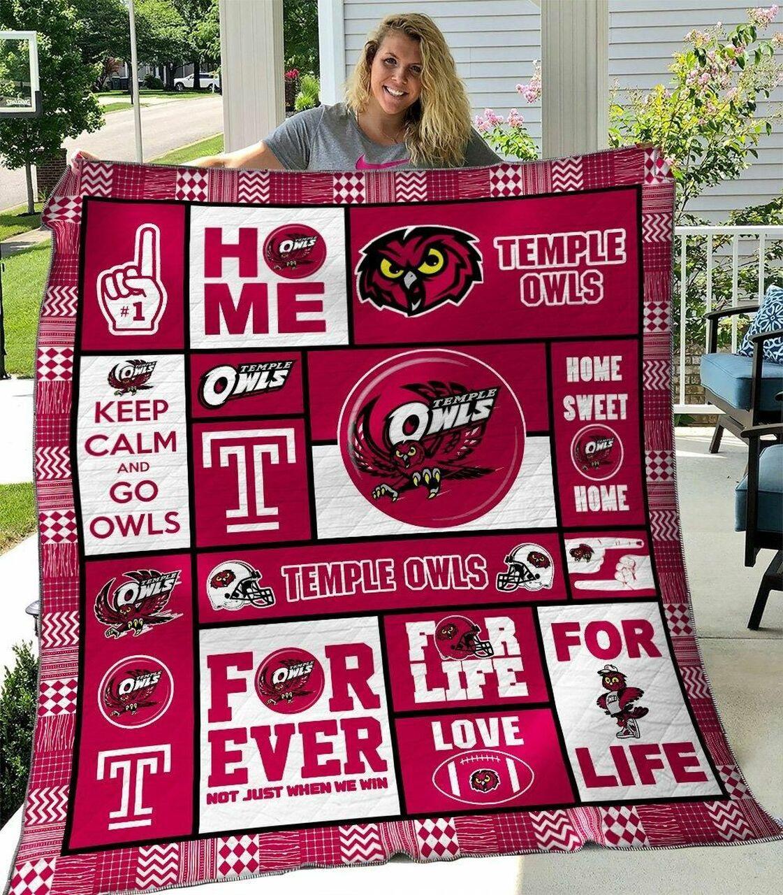 Temple V1 Quilt Blanket