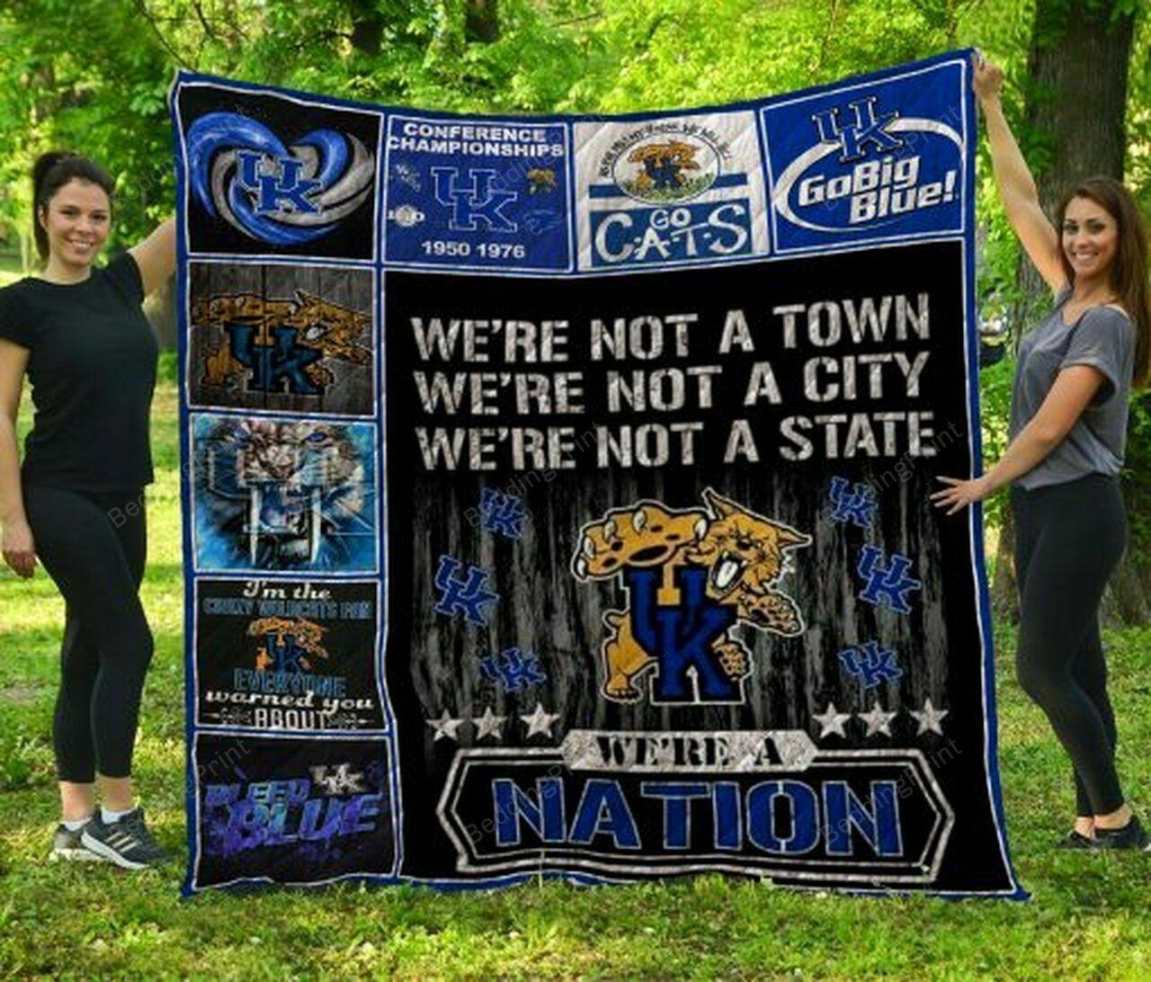 Ncaa Kentucky Wild Quilt Blanket #915