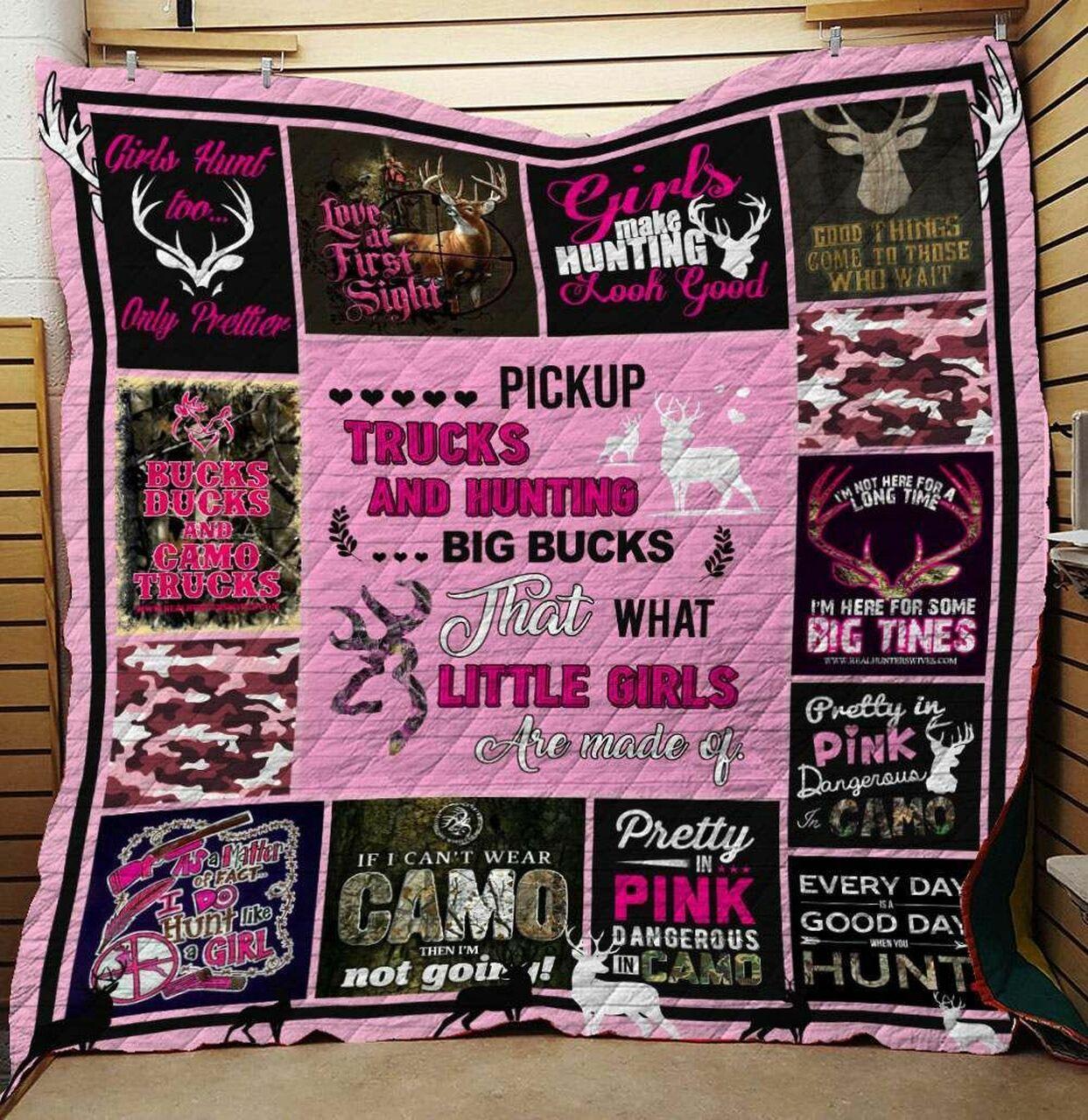 Hunting Ng110708B Tbg Quilt Blanket