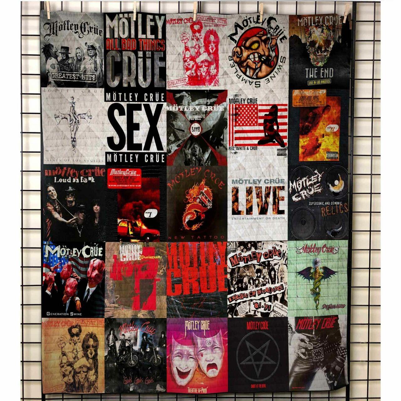 Motley Crue Blanket Th10072019 Quilt