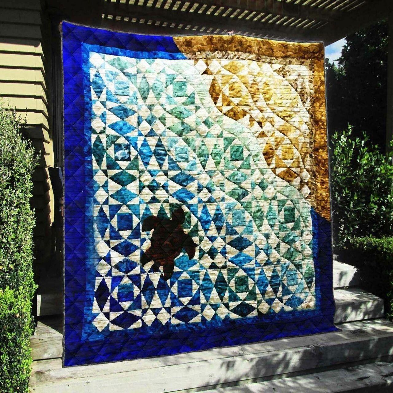 Turtle Na090702B Tbg Quilt Blanket