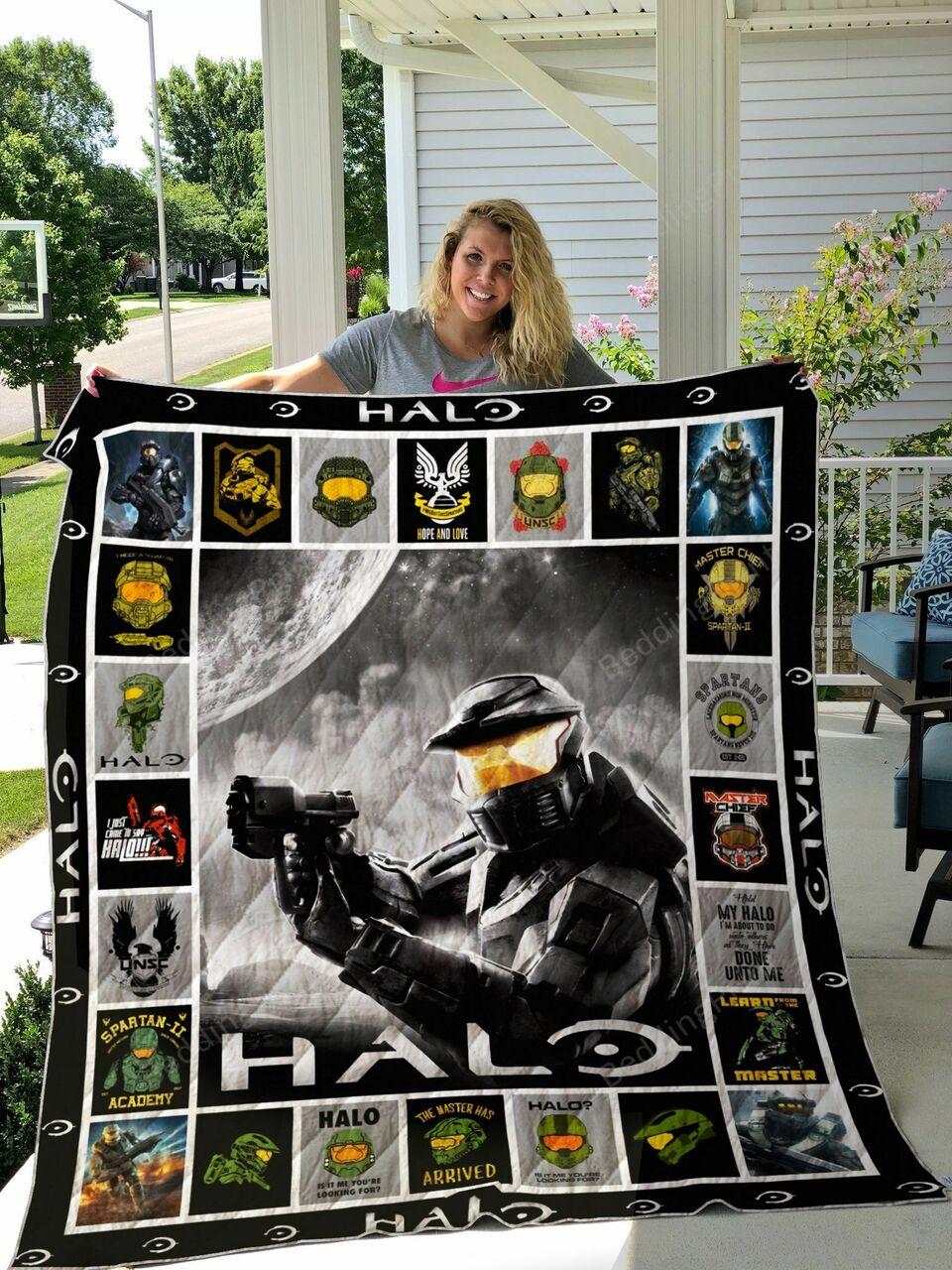 Halo 2 Xbox 360 Quilt Blanket G Halo Unie Definitive Edition G