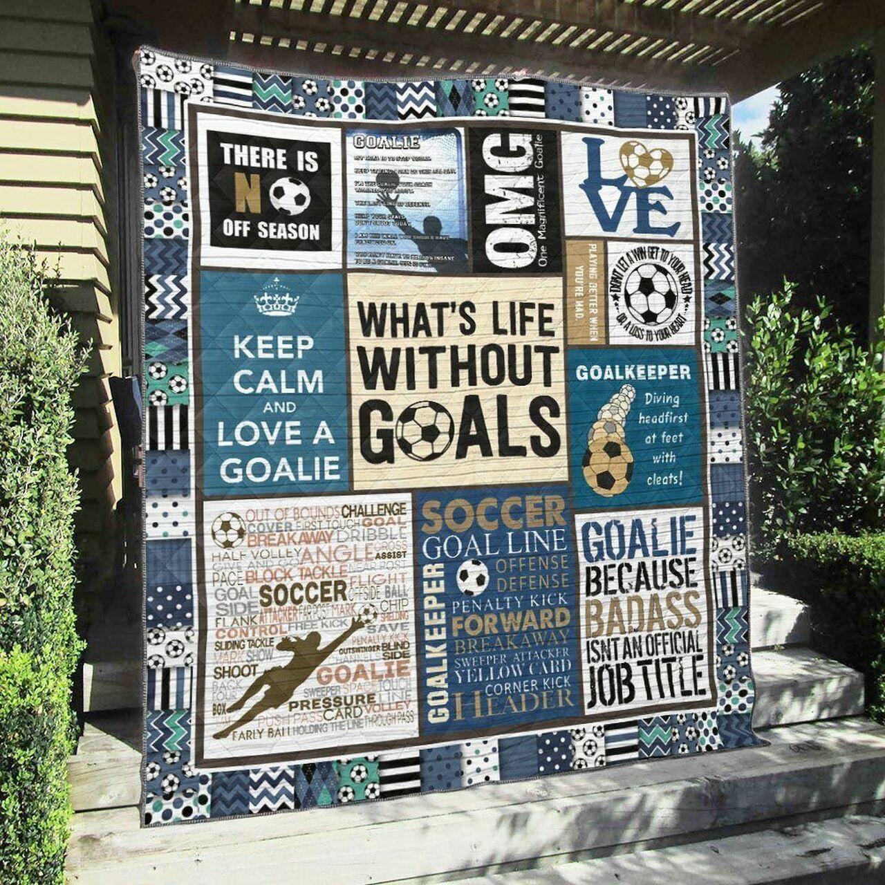 Soccer Qh020805C Tbg Quilt Blanket