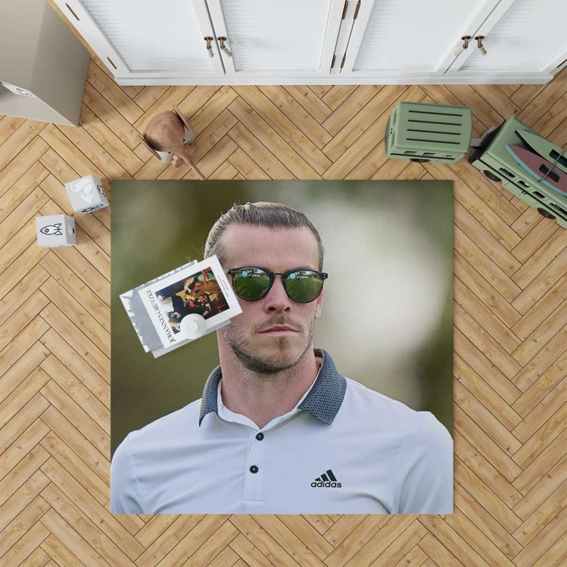 Gareth Bale Welsh Golfer Soccer Player Rug