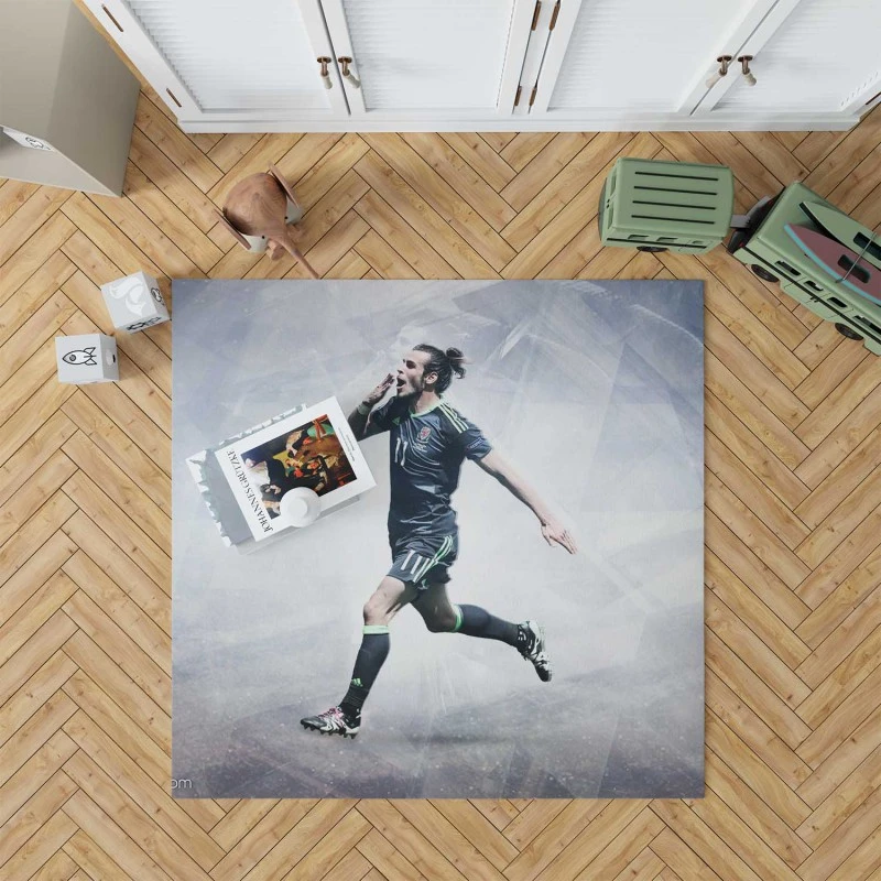 Excellent Welsh Football Player Gareth Bale Rug