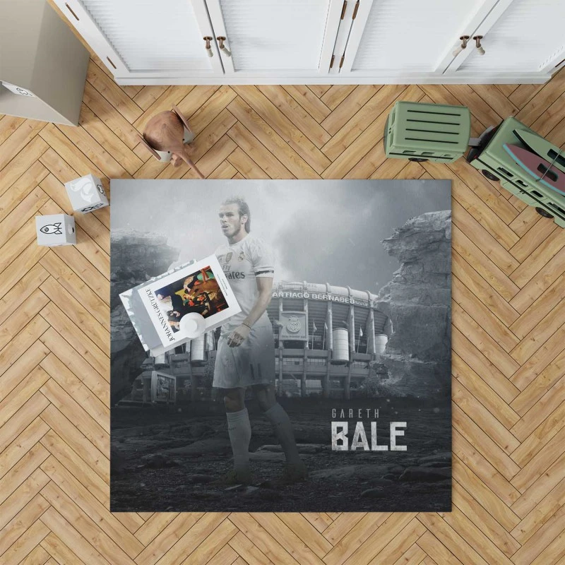 Gareth Bale Uefa Champions League Player Rug