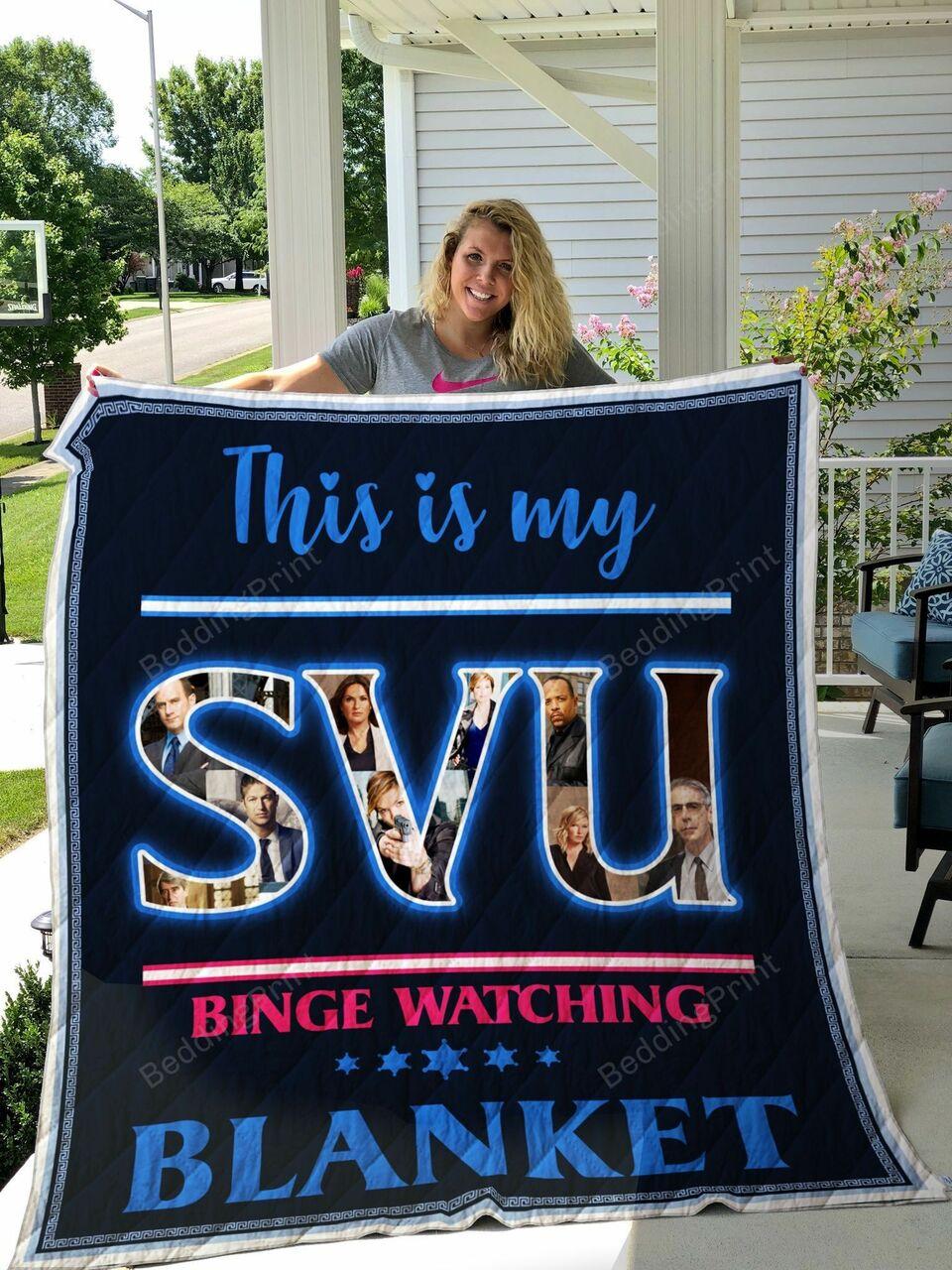 Is pecial Victim Unit Binge Watching Blanket Quilt Blanket Gift