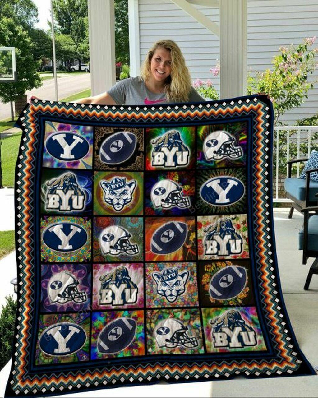 Ncaa Byu Cou Quilt Blanket #1631