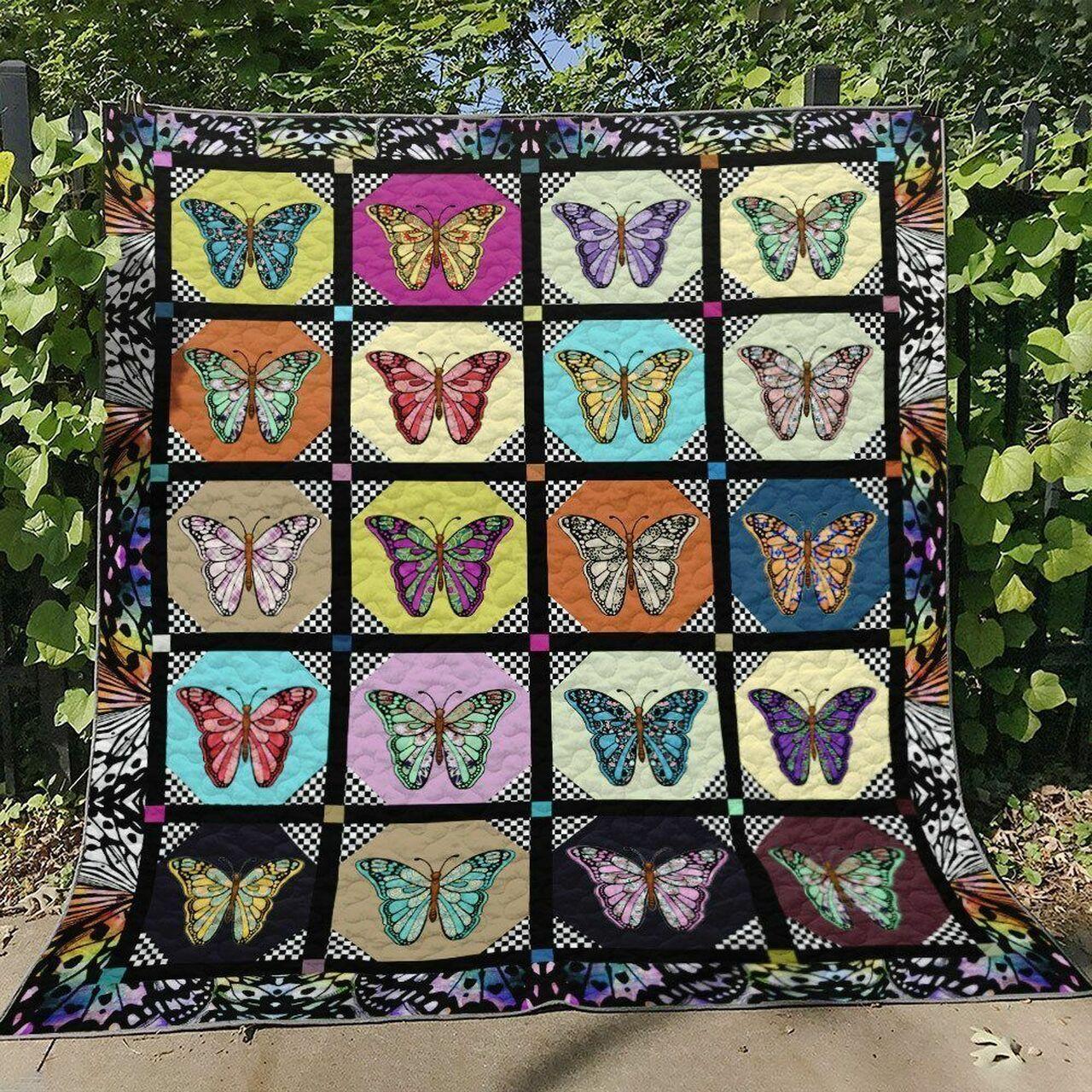 Butterfly Hm150702 Quilt Blanket