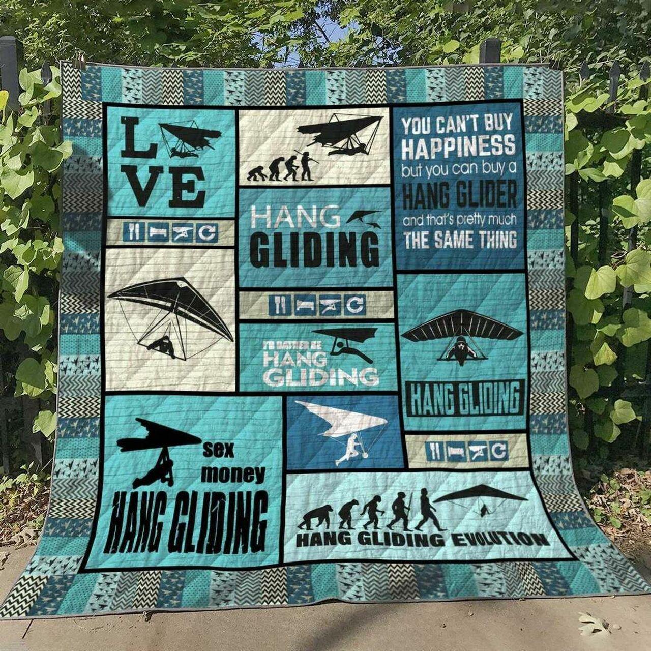 Hang Gliding Cg100623 Quilt Blanket