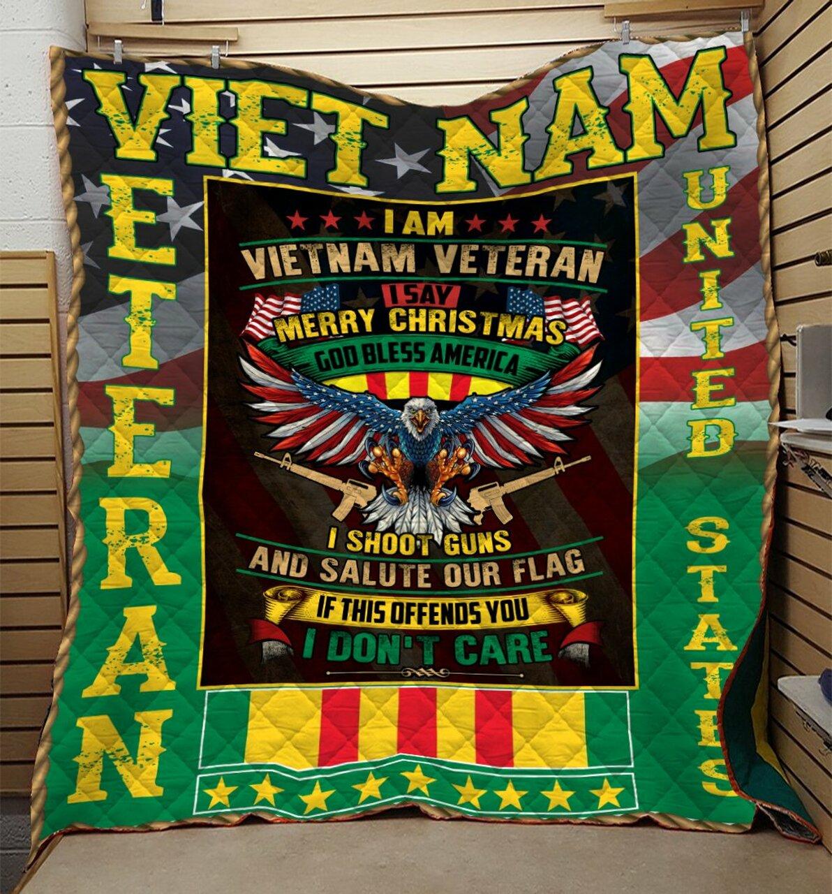 Vietnam Veteran Blanket Htt-Qhg0002 Quilt