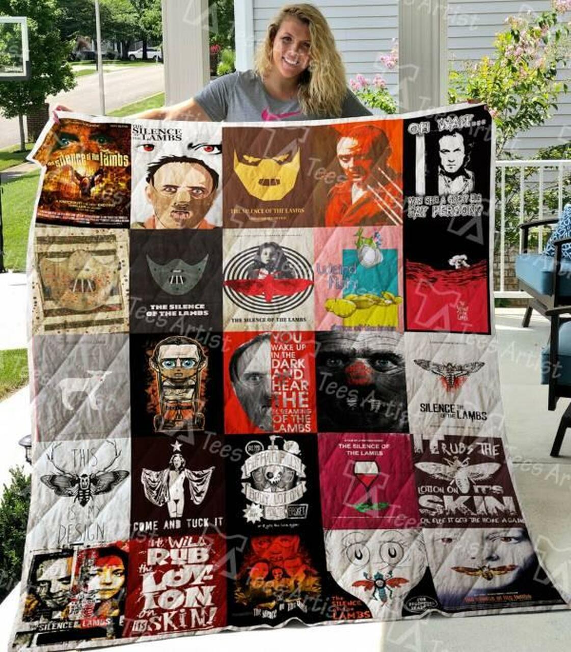 Tilence Of The L Quilt Blanket M120605 Quilt