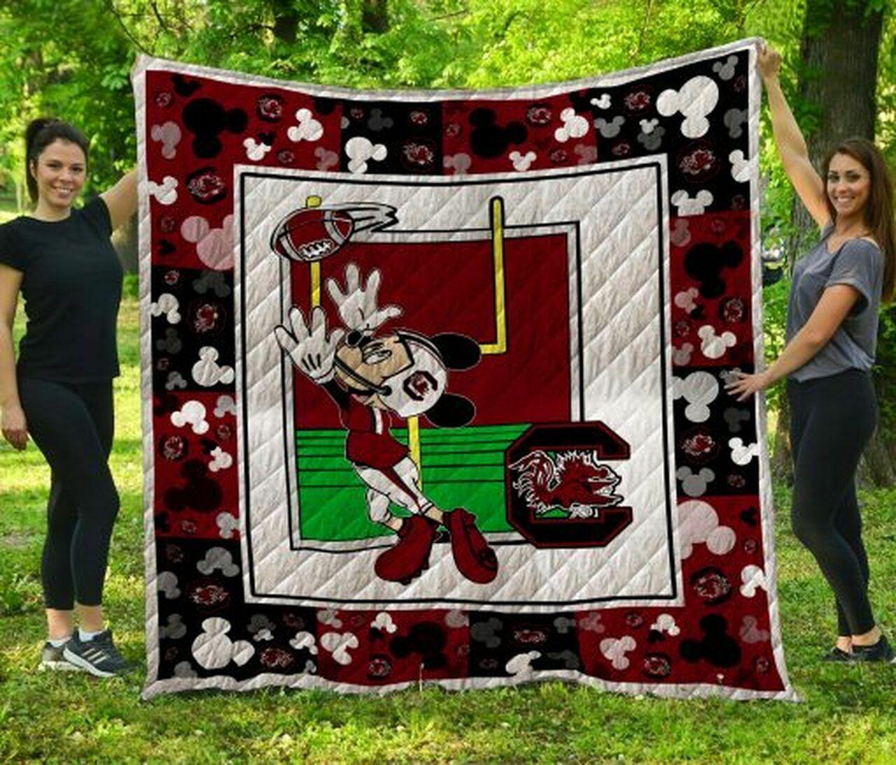 Ncouth Carolina Gamec Quilt Blanket #999