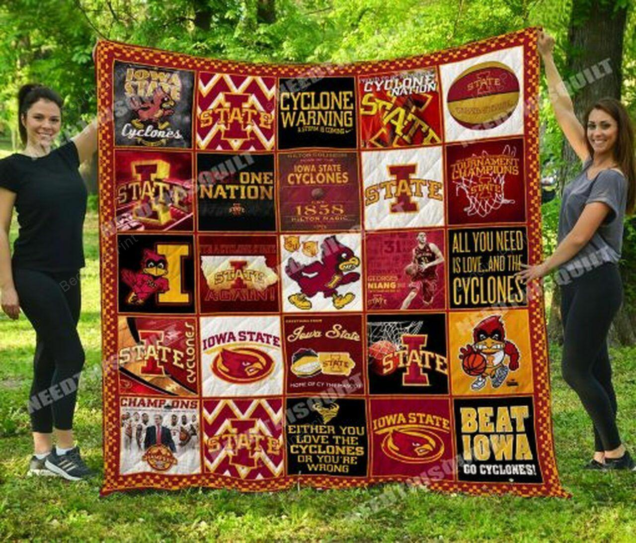 Ncaa Iotate Cycl Quilt Blanket #293
