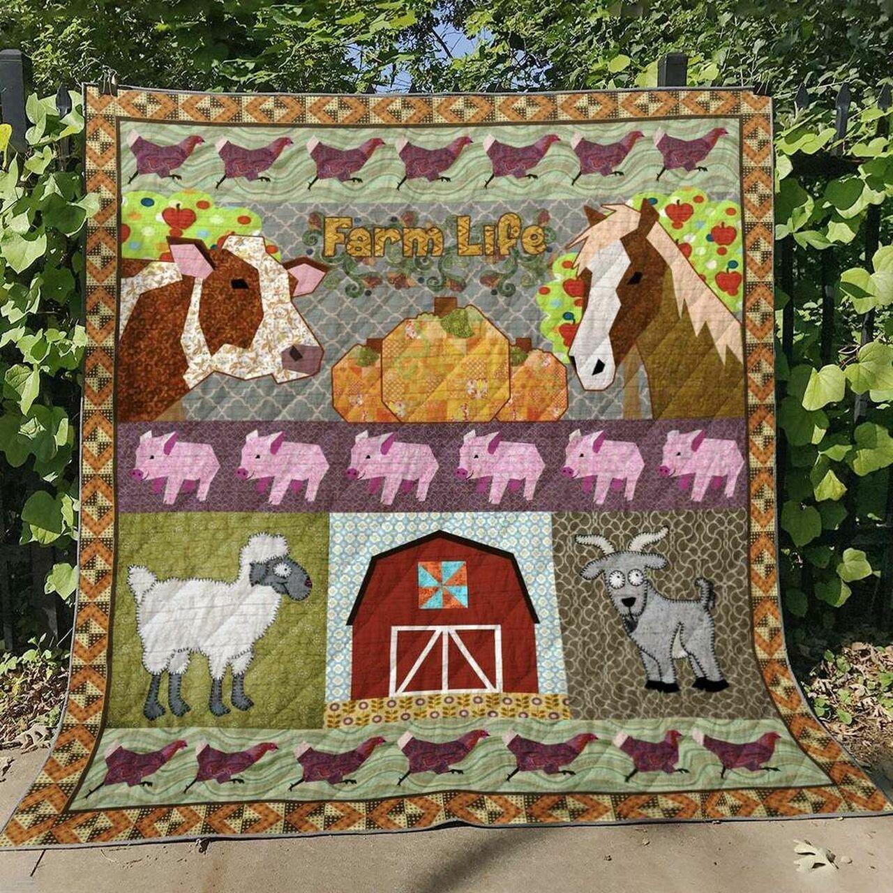 Farm Tl140607 Quilt Blanket