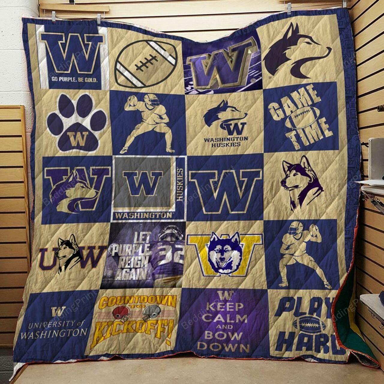 Ncaahington Quilt Blanket #697