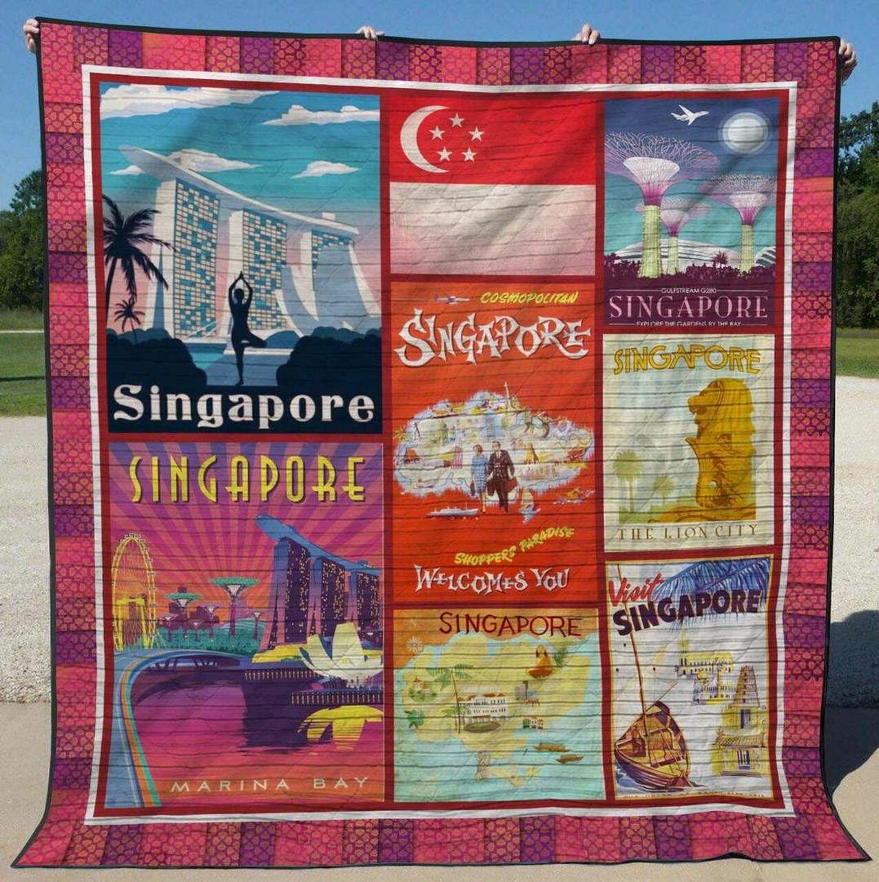 Singapore Bi290617B Tbg Quilt Blanket