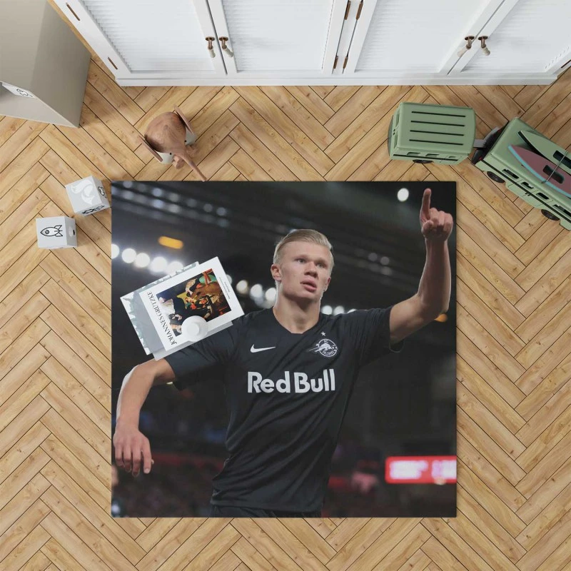 Erling Haaland Professional Salzurg Club Player Rug