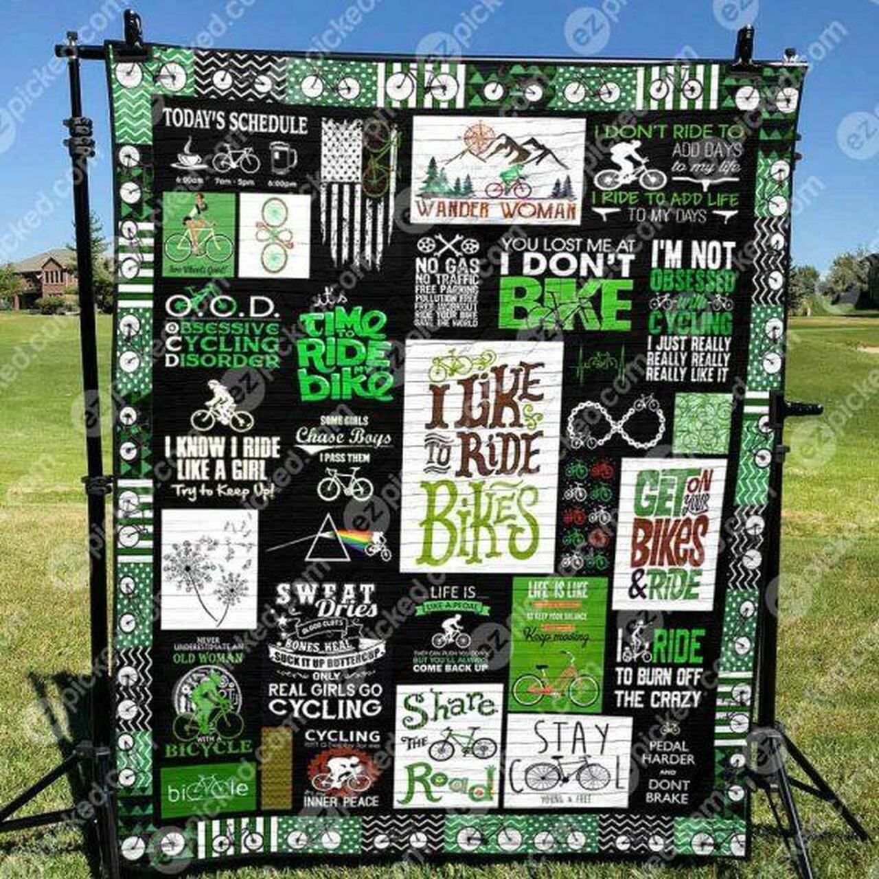 Ride Like A Girl Quilt Blanket Ynt9 Quilt