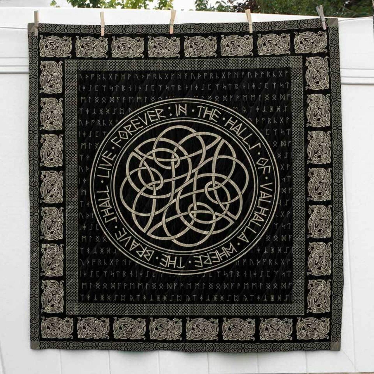 Symbol Viking Cl2100489Mdq Quilt Blanket