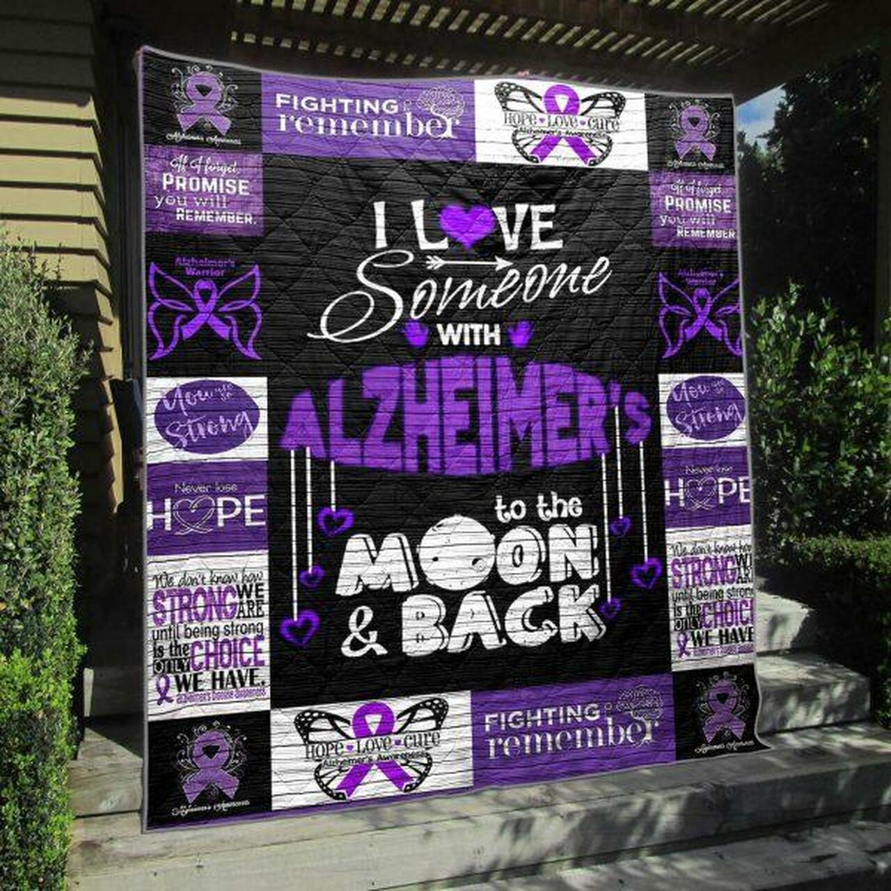 Hope Love And Cure Quilt Blanket Ytp0 Quilt