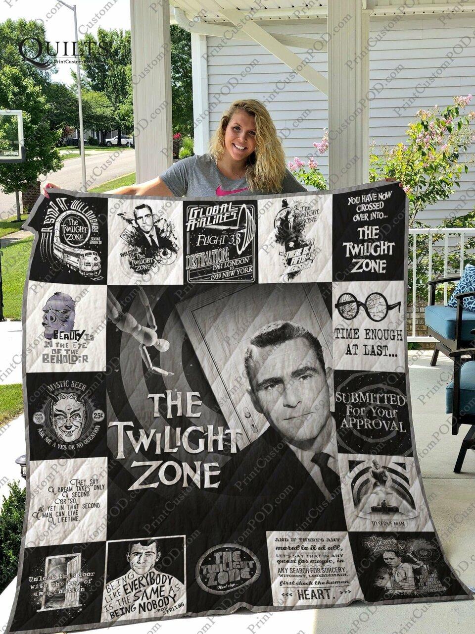 The Twilight Zone Quilt Blanket Ver17