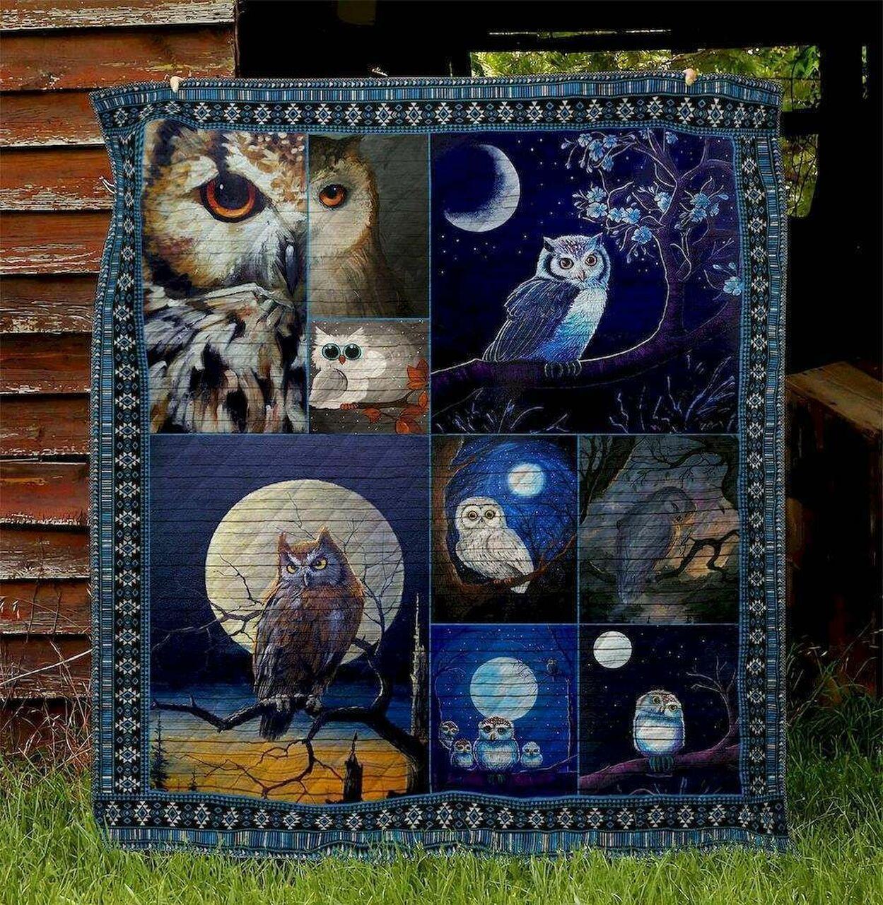 Owl Td130531 Quilt Blanket