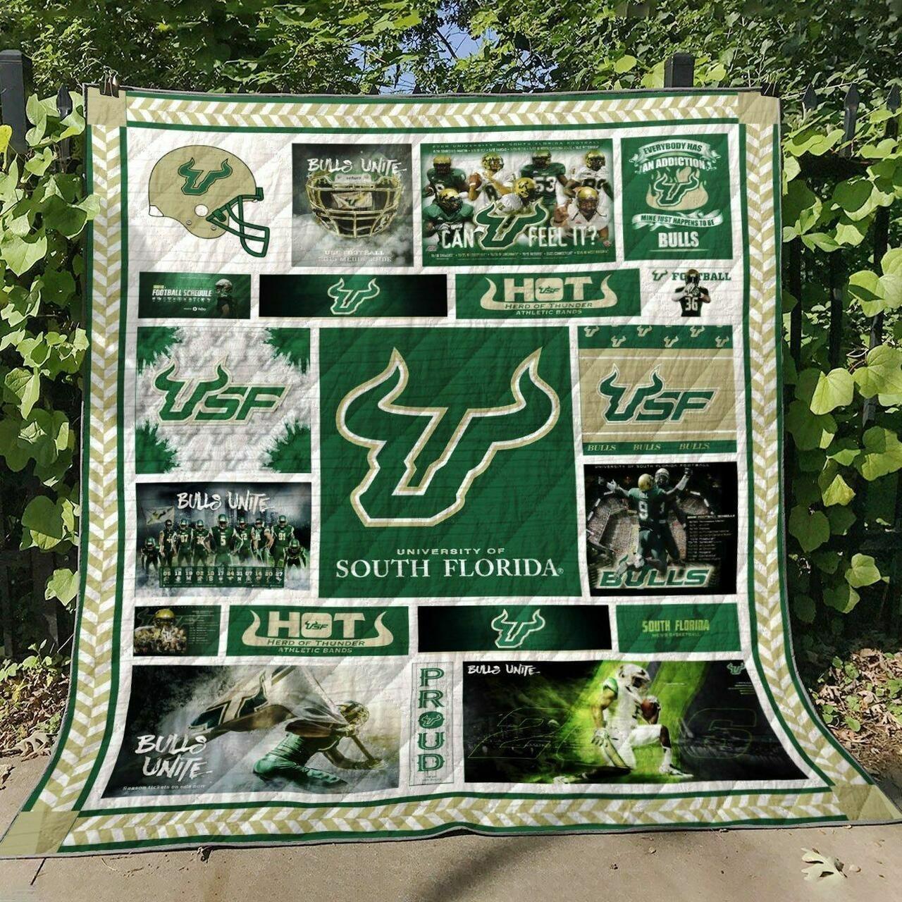 Ncouth Florida B Quilt Blanket #1123