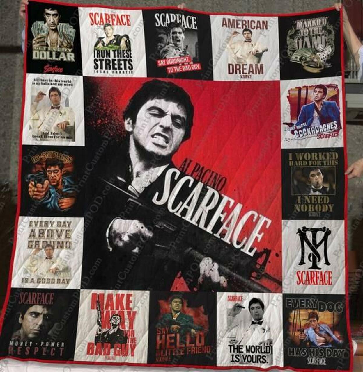 Scarface Quilt Blanket M120621 Quilt